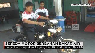 Sepeda Motor Berbahan Bakar Air Karya Siswa Jember