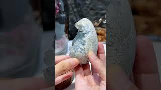 天青石蛋 天青石 水晶 礦物 風水 身心靈 礦物 占卜 瑜伽