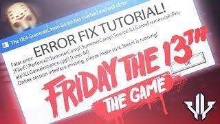 Friday the 13th: The Game - Steam Error Fix Tutorial! [Cracked]