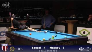 2015 USBTC 9-Ball: Mike Massey vs Jeremy Sossei