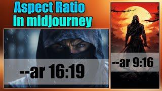 How to Change Aspect Ratio in Midjourney