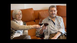 Papa Emilio serenades me, Aranda de Duero, Spain, Maite