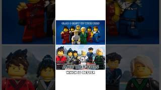 Which Is Better,The OG Ninjago Designs Vs The Redesigns?|#ninjago #ogninjago #ninjagolego #shorts