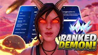 RANKED DEMON!  + *NEW* BEST Controller Settings For Fortnite Chapter 5! (PS4/PS5/XBOX/PC)