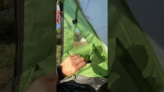 Первая сборка и обзор туристической палатки Eurotrail CAMPSITE ROCKY 2 #tent #Camping