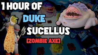 1 Hour of Duke (Zombie Axe) | OSRS Duke Sucellus Examples