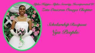 Zeta Omicron Omega  2021 Scholarship