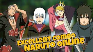 Naruto Online Wind Man, İzuna Uchiha, Hidan, Suigetsu (Taka) Excellent Combo