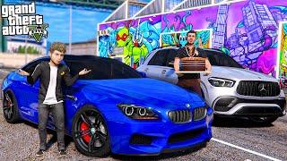 ОТЕЦ И СЫН В GTA 5 - СЫНУЛЯ ПРИЕХАЛ ДОМОЙ! КУПИЛ СЫНУ BMW M6! ВСЯ СЕМЬЯ В СБОРЕ! ВОТЕР