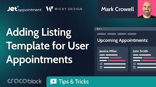 How to Display User Appointments with the Listing Grid Widget | JetAppointment & Elementor