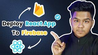 How to Deploy React Js Website On Firebase  | Free Firebase Hosting