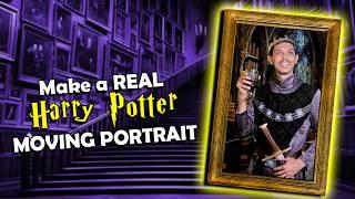 Make a REAL Harry Potter Moving Painting