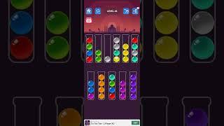 Ball Sort Color Puzzle Game! Ball  sort game /game shorts video // with New songs #gaming #games