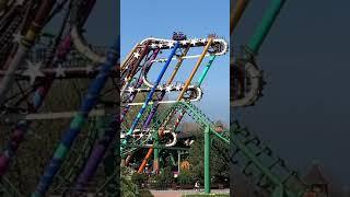 Gardaland Sequoia Magic Loop Offride #Shorts