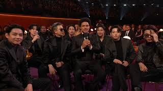 TREVOR NOAH Jokes With BTS At The 2022 GRAMMYs