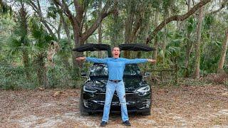 TESLA Model X vs. Y EV SUV COMPARISON | Ride, Camping, Practicality