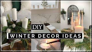 Winter Decorating Ideas / DIY Candle Holders & Bath Tray / Momma From Scratch