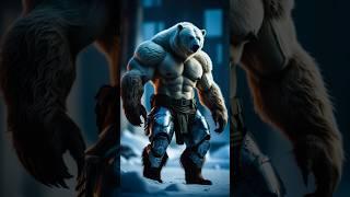 He Fell in the Snow… and Rose as a Beast | Epic AI Transformation #Shorts #facts #aivideo