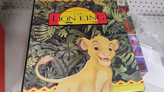 The lion king complete card set and games at goodwill