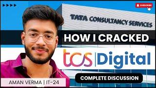 [MUST WATCH] | TCS NQT INTERVIEW EXPERIENCE | TCS DIGITAL | COMPLETE BREAKDOWN | ft- AMAN VERMA