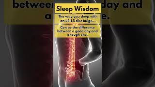 L4-L5 Disc Bulge #Shorts Fact Sleeping Right The Fine Line Between Good Days & Tough Ones #l4l5