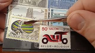 Марки Бельгии 68. 71 года.филателия марки хобби stamp philately hobby