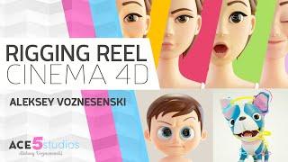 C4D Character Rigger | Rigging Reel | Cinema 4D Artist