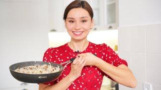 Risotto! So few people cook rice! A very tasty Italian dish. mushroom risotto recipe