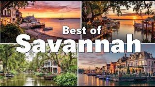 Top 10 Most STUNNING Places in Savannah, Georgia!