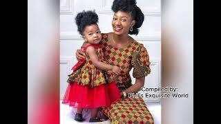 2024 Exquisite Mother and Daughter Matching Outfits/Mother and Daughter Style Inspiration