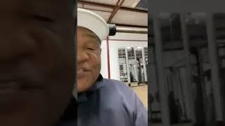 GEORGE FOREMAN IN THE GYM #georgeforeman #thegym #boxing #biggeorge
