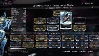 Warframe: Orthos Prime PVP Build, 2 forma.