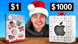 $1 vs $1000 Advent Calendar!