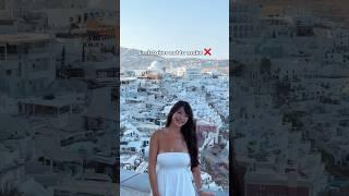 5 mistakes NOT to make in Santorini  #santorini #greece #traveltips
