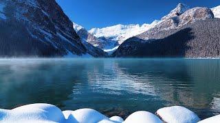 Lake Louise in Banff National Park with relaxing nature sounds