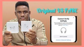 How To Know an Original Airpods Pro | Fake VS Original VS iOS 16