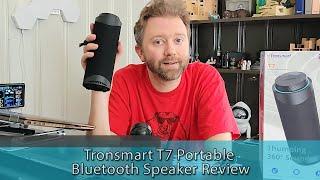 POWERFULLY POOL OR BEACH SPEAKER - Tronsmart T7 Portable Bluetooth Speaker Review