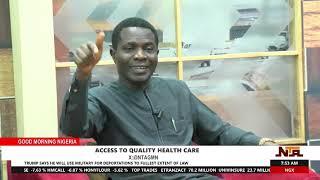 Dr Chris Otabor Draws Nexus Between Quality Health Care and Social Economic Problems | NTA