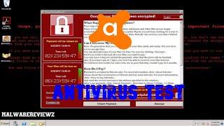 Antivirus Test #5 | Wannacry Ransomware VS Avast Antivirus