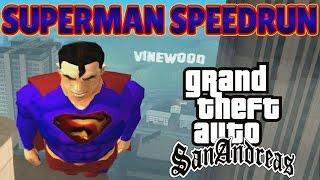 GTA San Andreas - SUPERMAN SPEEDRUN - Any%