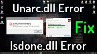 How To Fix ISDone.dll & Unarc.dll Error During Games Installation | Complete Guide in Urdu/Hindi