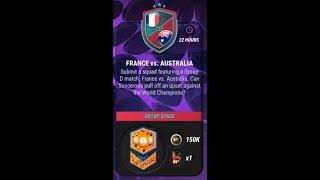 MADFUT 23: France vs Australia (2022 World Cup) (Matchday 1) (SBC)