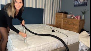 Vacuuming The Bed Henry Nozzle and Brush Vacuum