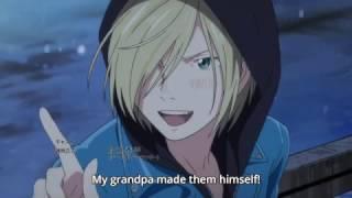 Yuri!!! on Ice Episode 9 - Yuri Plisetsky's first genuine smile