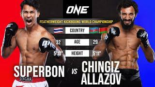 MASSIVE KICKBOXING UPSET  Chingiz Allazov Stunned Superbon