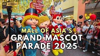  Grand Mascot Parade 2025: Mall of Asia’s Most Colorful Celebration! 4K