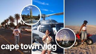 One whole week in Cape Town?Shopping,Quoin Rock,heli ride etc my money is finished but I'm not mad 