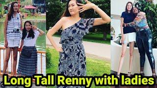 Long Tall Renny with Ladies | Rentsenkhurloo Tall | tall girl short girl