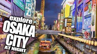 Exploring Osaka's Streets at Night | This Place Is Crazy! @TokyoLens