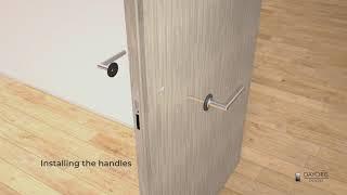 Filo muro/ doors flush with wall installation video